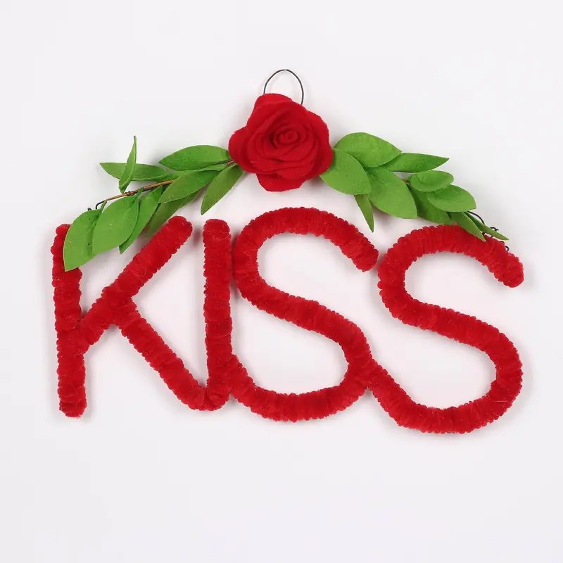 Valentines Hanging Kiss Decor