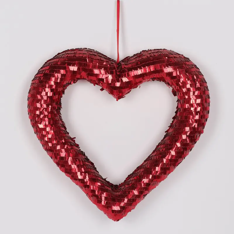 Valentines Hanging Red Heart