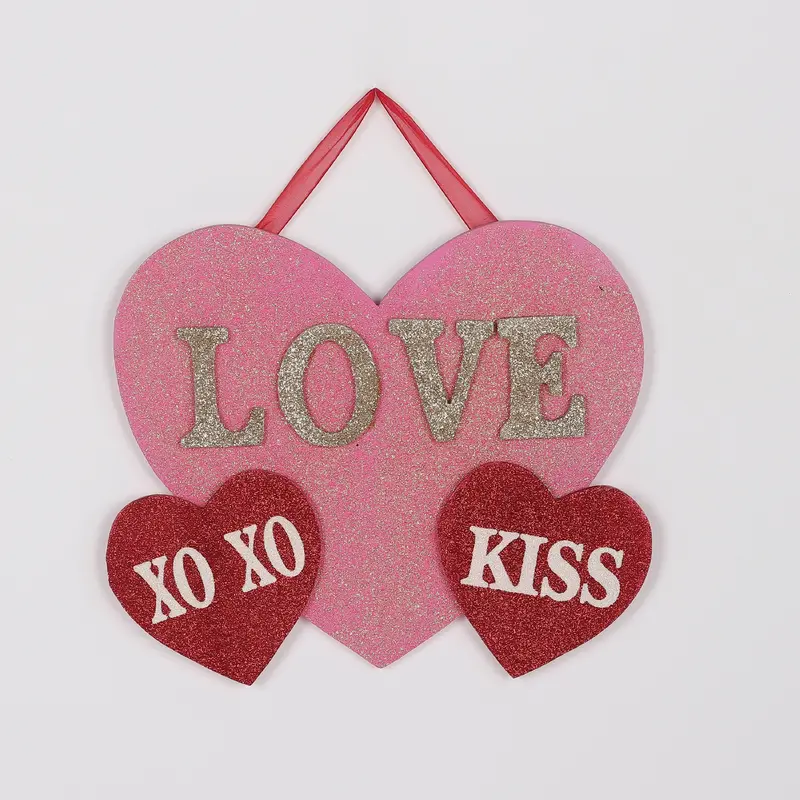 Valentines Pink Hanging Signage