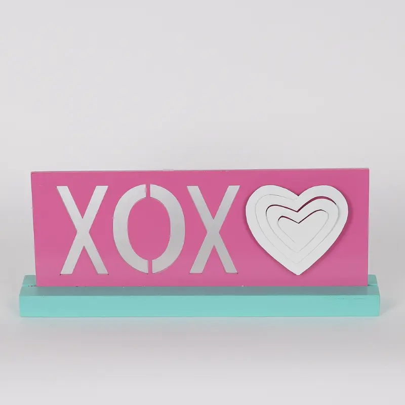 ValentinesTable Top Signage in Pink