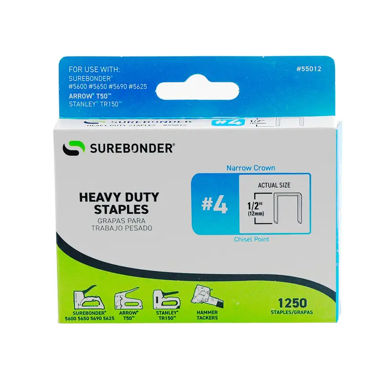 1,250 Pack Heavy-Duty Staples