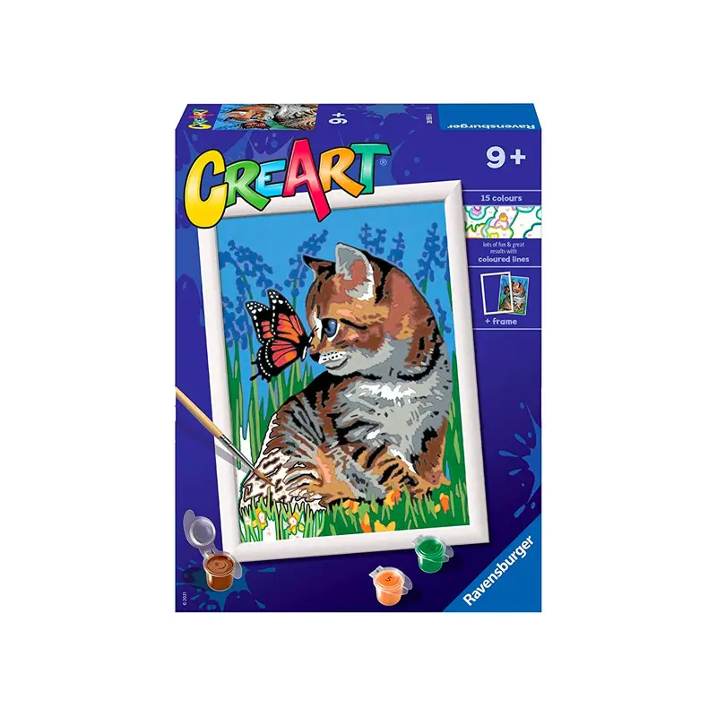 CreArt Kids Paint by Number Kit - Best Friends