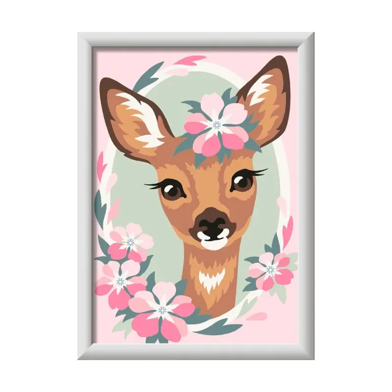 CreArt Kids Paint by Number Kit - Delightful Deer