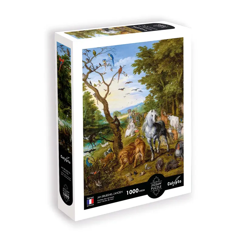 1,000-Piece Puzzle - "Entry of the Animals into Noah's Ark, Brueghel the Elder"