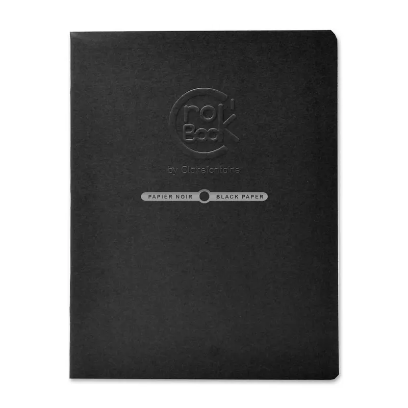 A5 Crok' Book Noir Sketchbook