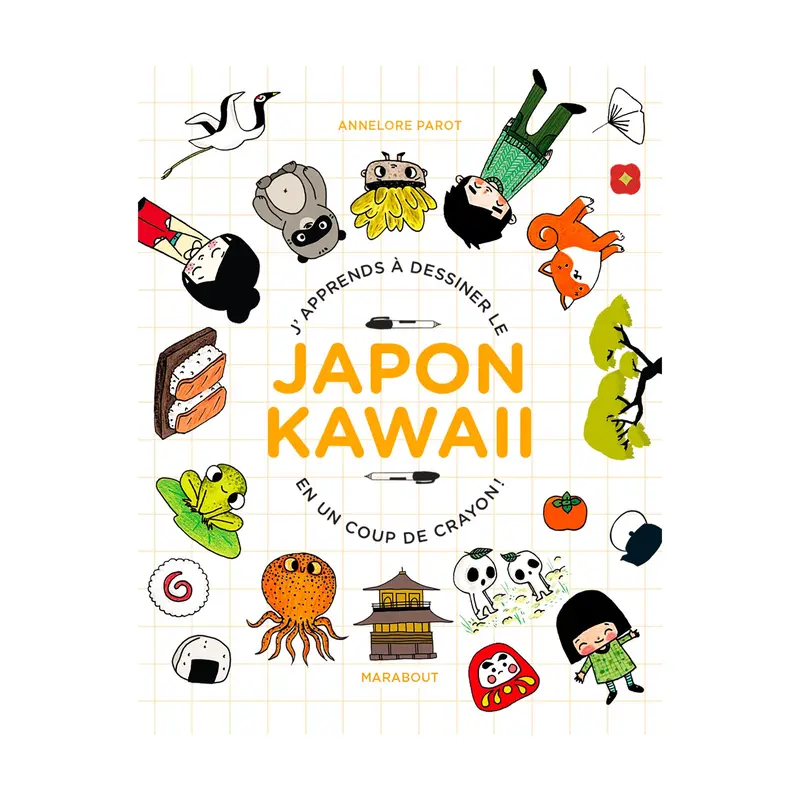 J'apprends  dessiner le Japon kawaii - French Ed.