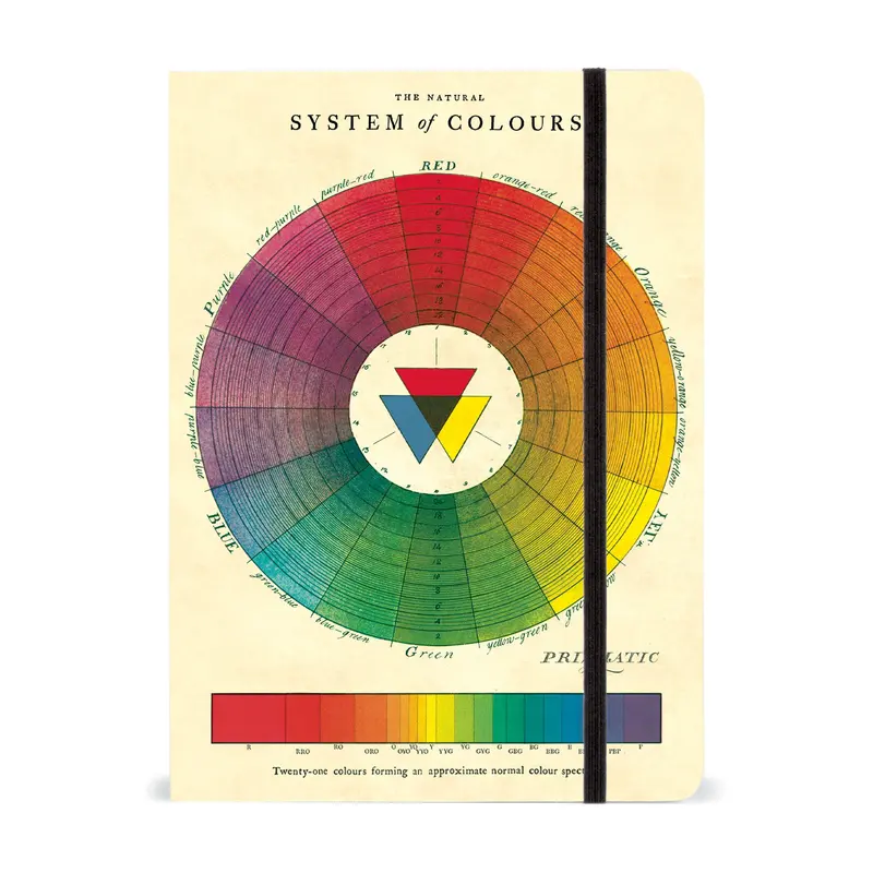 Large Notebook - Colour Wheel