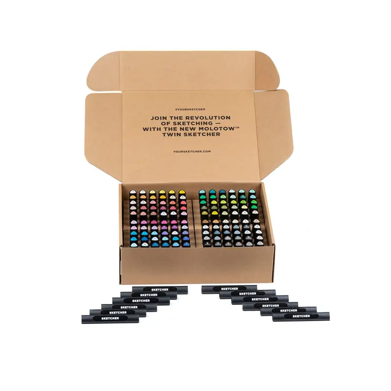 Sketcher Marker Full Set - Brush Tip