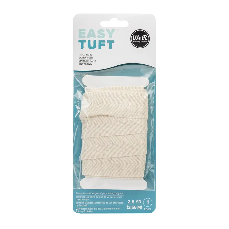 Tufting Twill Tape - Cream