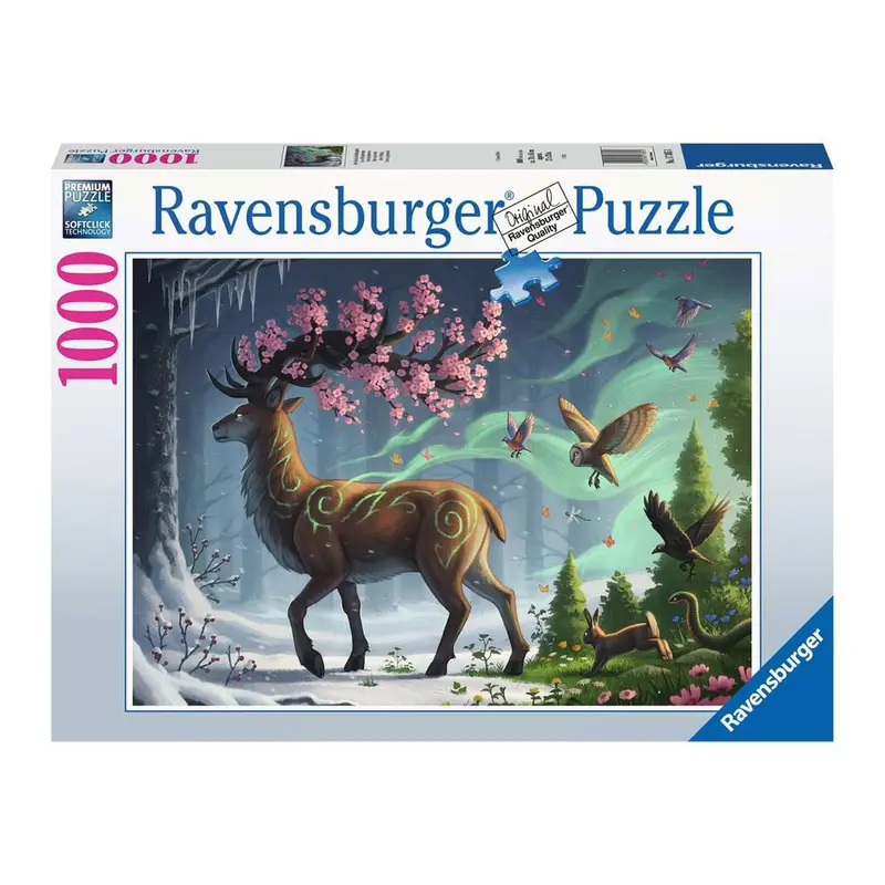 1,000-Piece Puzzle - "Spring Deer"