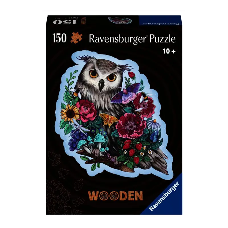 150-Piece Wooden Puzzle - "Owl"