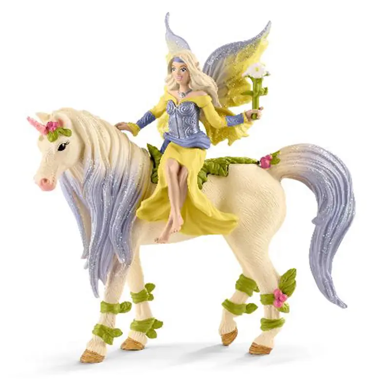 Bayala Figurine - Sera w/ Blossom Unicorn