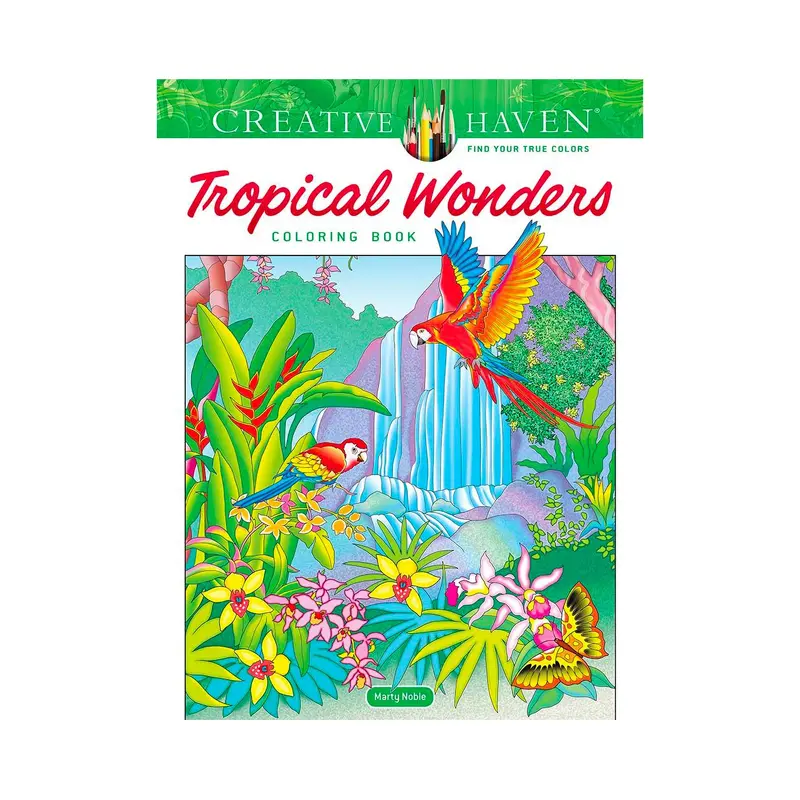 Colouring Book: Tropical Wonders