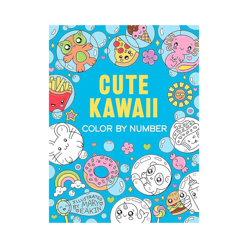 Cute Kawaii Color by Number