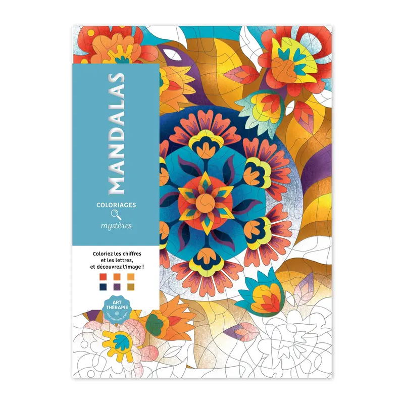 Mandalas : coloriages mystres - French Ed.