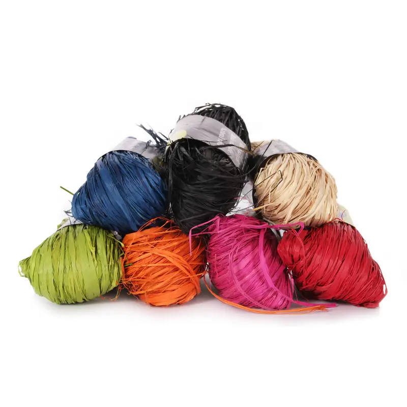 Natural Raffia - Green Tree