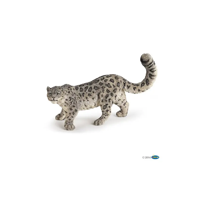 Animal Figurine - Snow Leopard