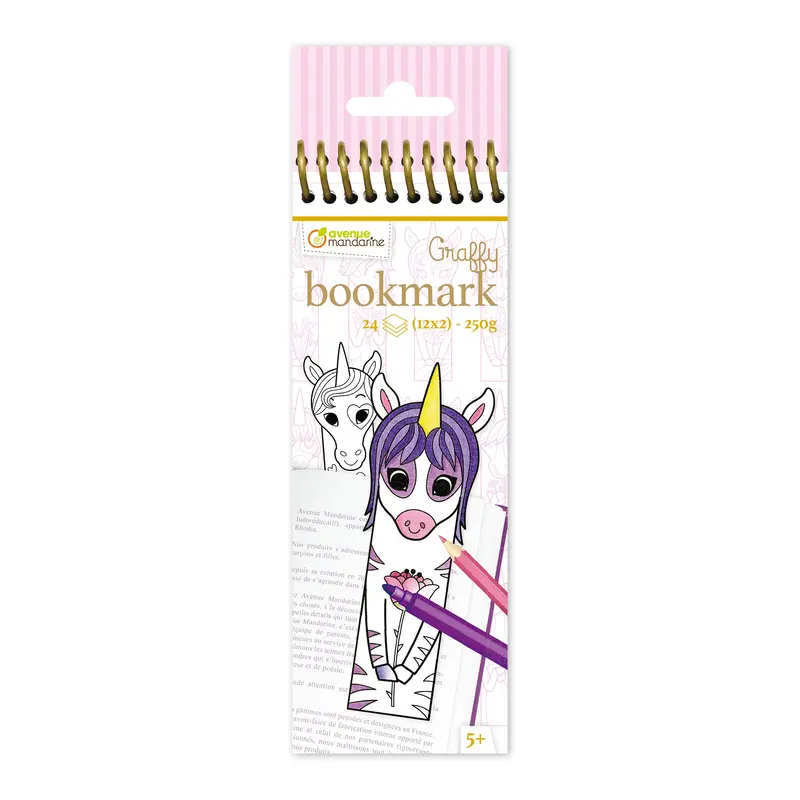 Graffy Bookmark - Unicorns