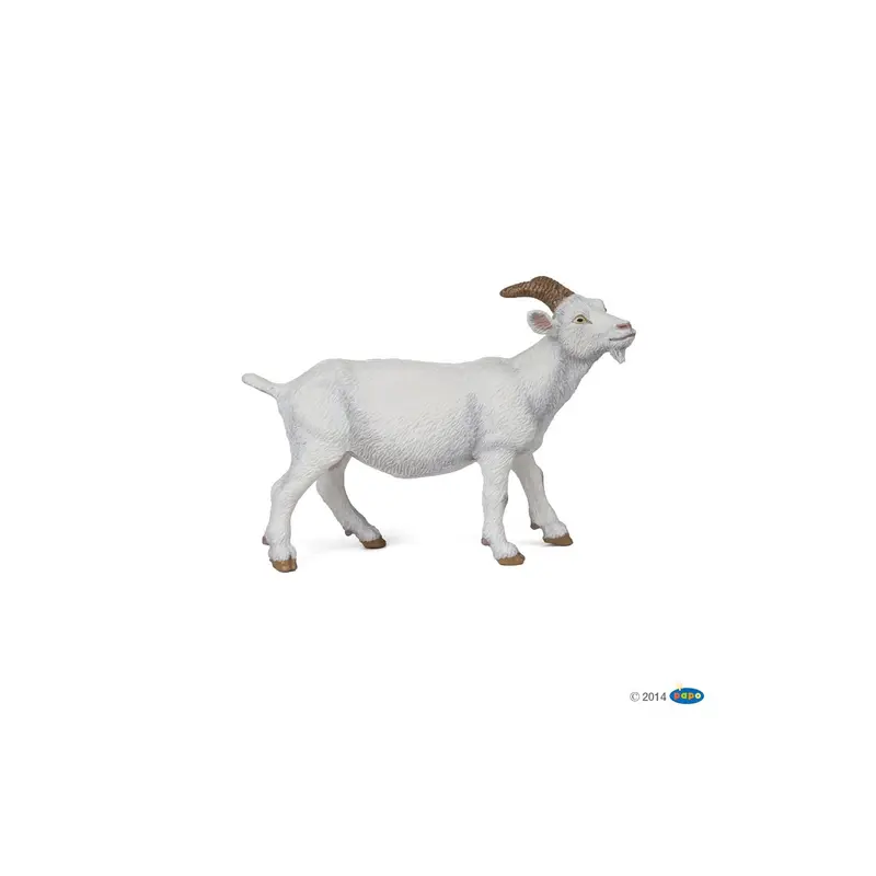 Toy Figurine - White Goat