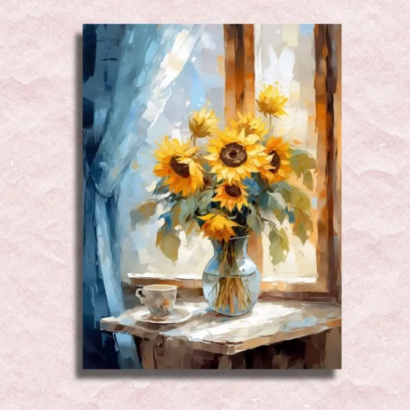 Sunlit Blooms - Paint by Numbers Kit