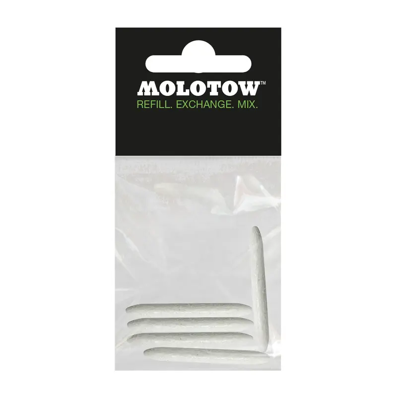 5-Pack One4All Replacement Tips - Round, 1.5 mm