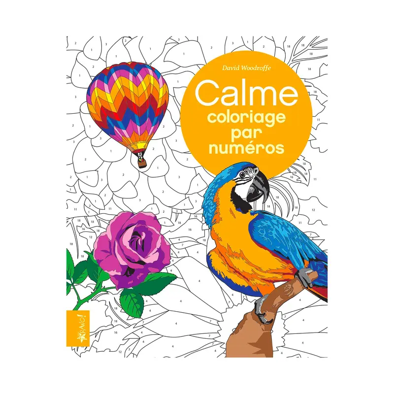 Coloriage par numros : Calme - French Ed.