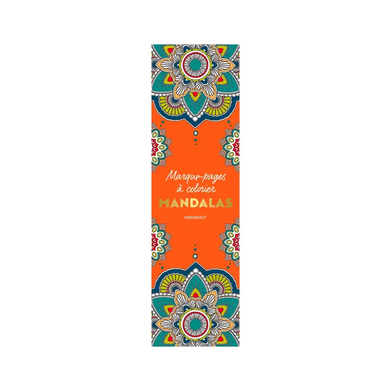 Marque-pages  colorier : Mandalas - French Ed.