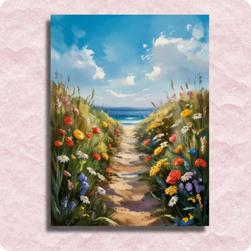 Sunlit Blossoming Haven