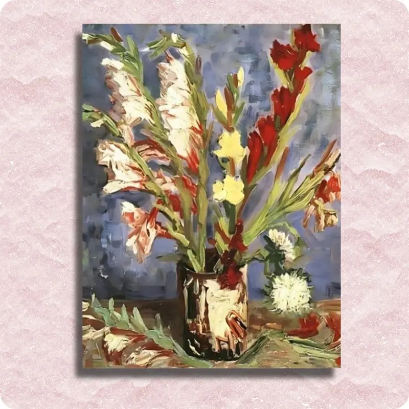 Van Gogh  Vase with Gladioli