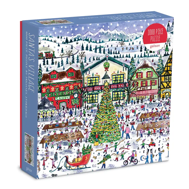 1,000-Piece Puzzle - "Santa's Village"