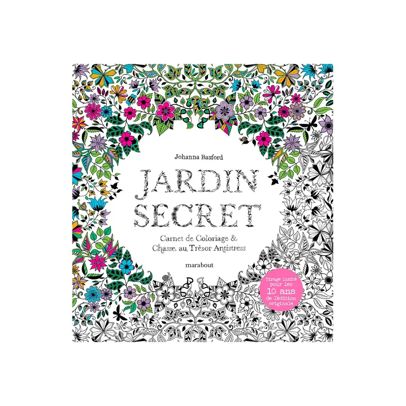 Jardin secret : Carnet de Coolidge & chasse au trsor antistress - French Ed.
