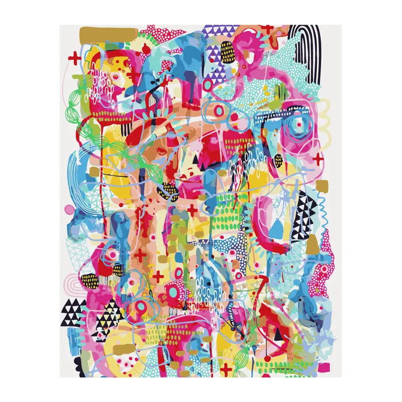 Paint by Numbers Kit - "On the Way to Your House"