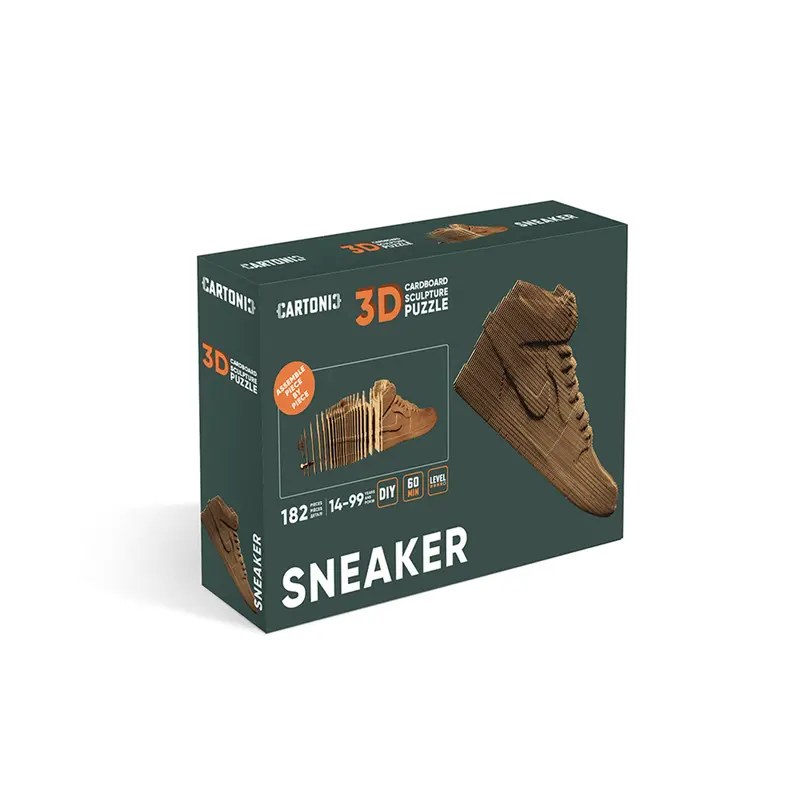3D Carboard Puzzle - Sneaker