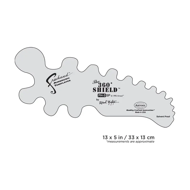 Artool #3 360 Shield Template