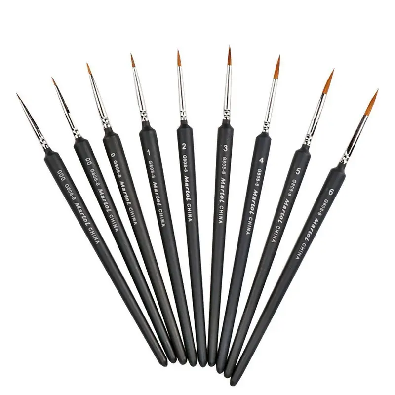 Professional Detail Brushes (9-Pack)