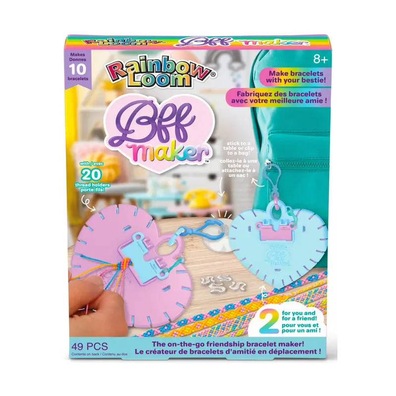 Rainbow Loom Bracelet Making Set - 49 Pieces