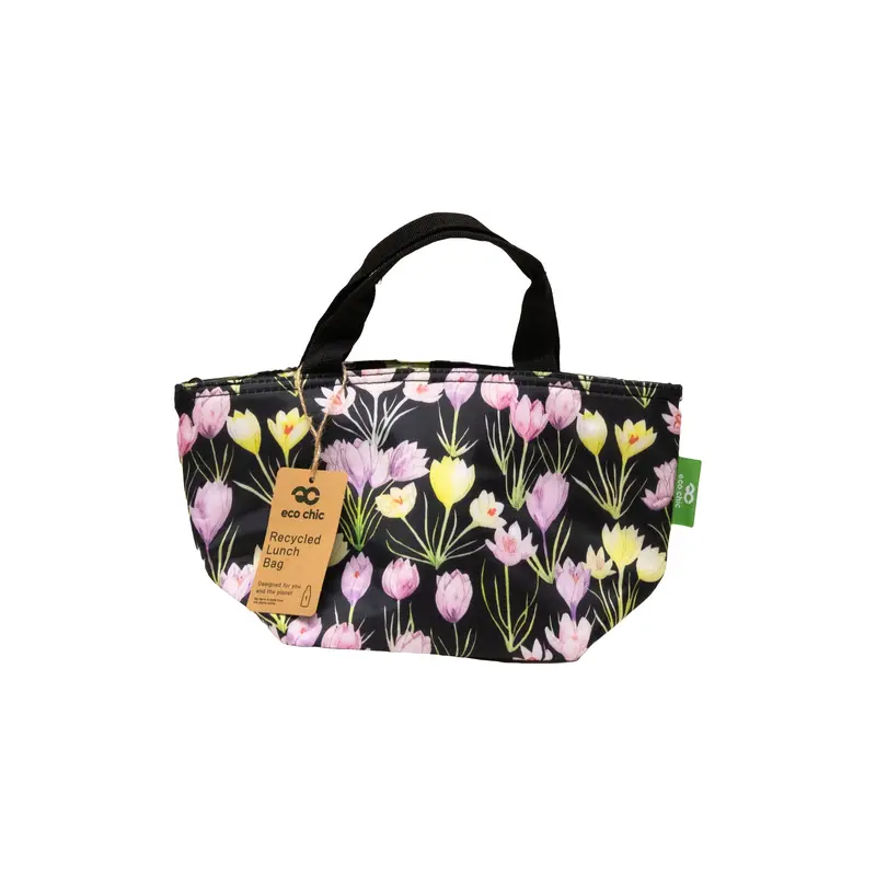 Eco Chic Foldable Lunch Bag - Crocus