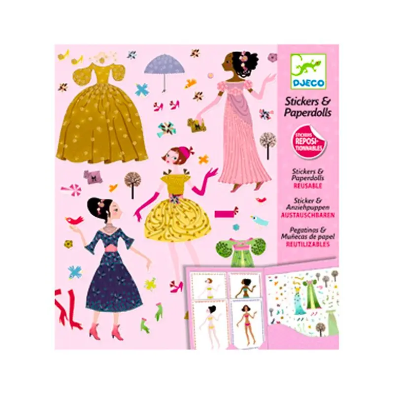 Paper dolls  Through the seasons