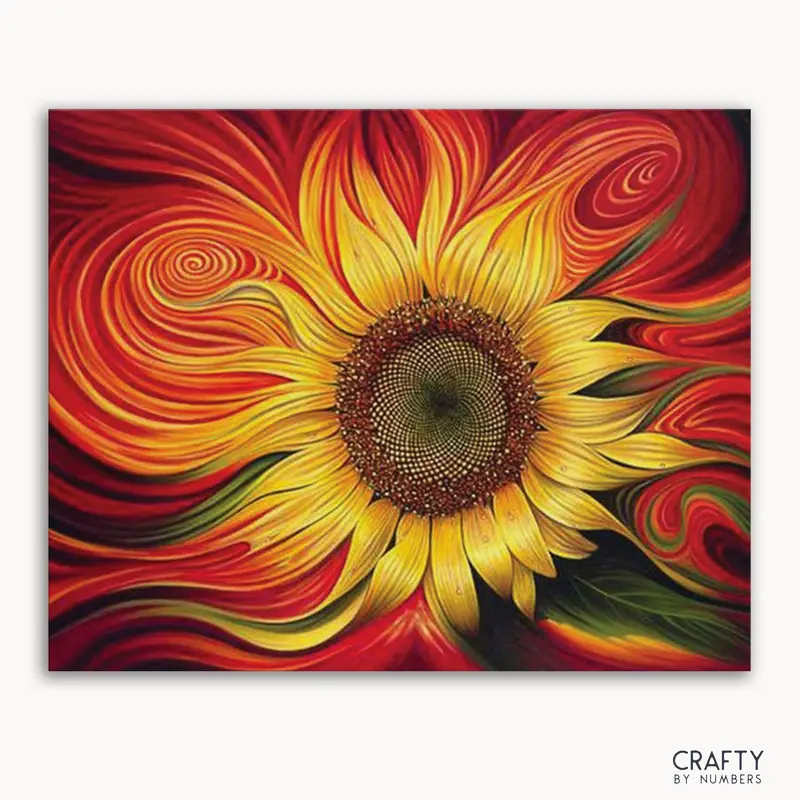 Red Sunflower