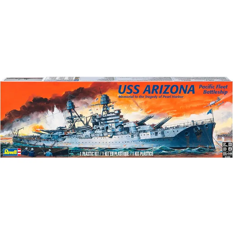USS Arizona Warship Model - Revell