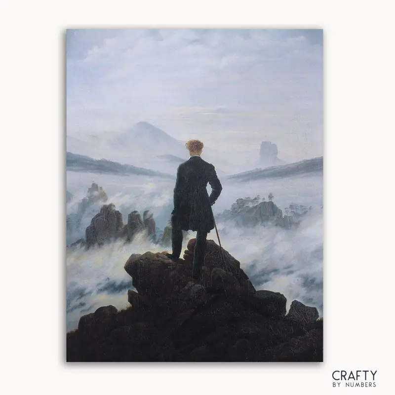 Wanderer Above The Sea of Fog - Caspar David Friedrich