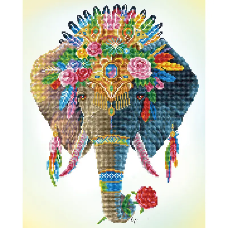Diamond Dotz Kit - Bohemian Elephant