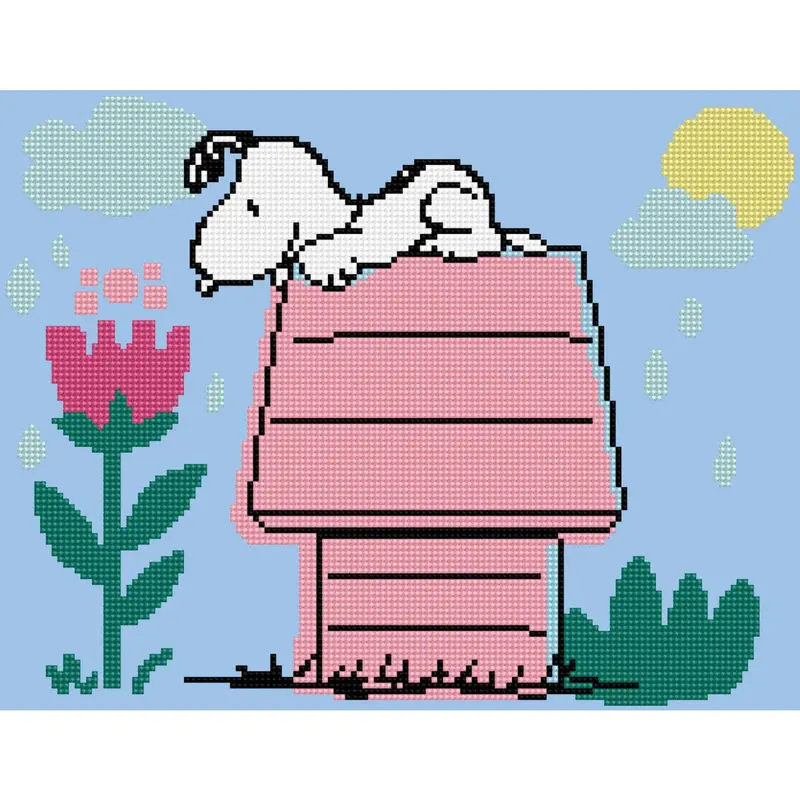 Diamond Dotz Kit - Snoopy Dog House