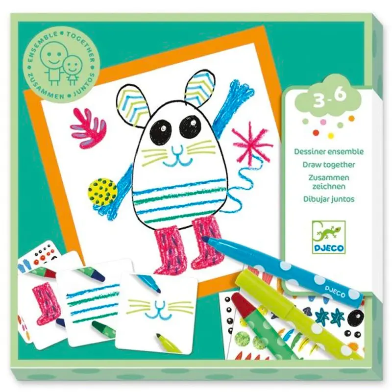 Drawing Together - Funny Animals