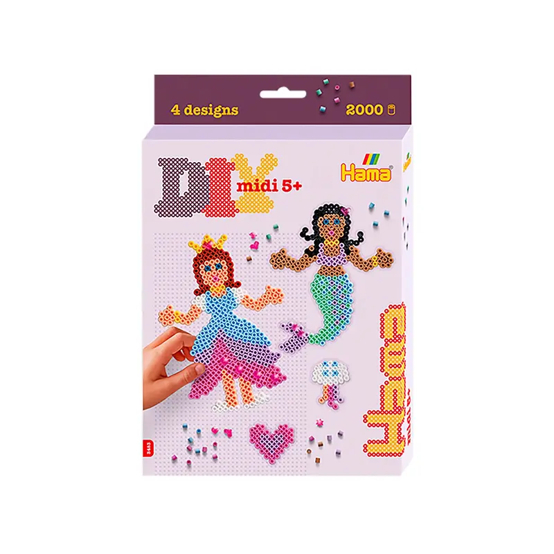 Hama Box - 2000 Beads - Mermaid Princess