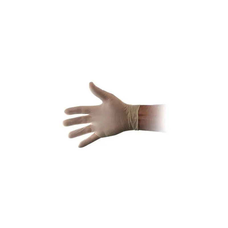 PAIR DISPOSABLE LATEX GLOVES