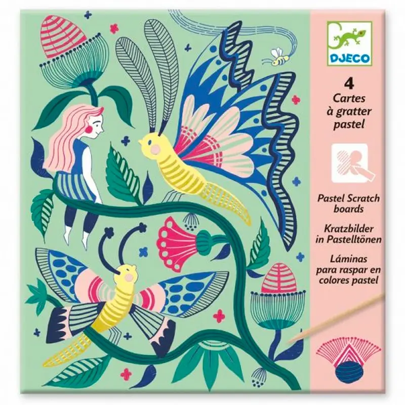 Scratch Cards - Fantasy Garden