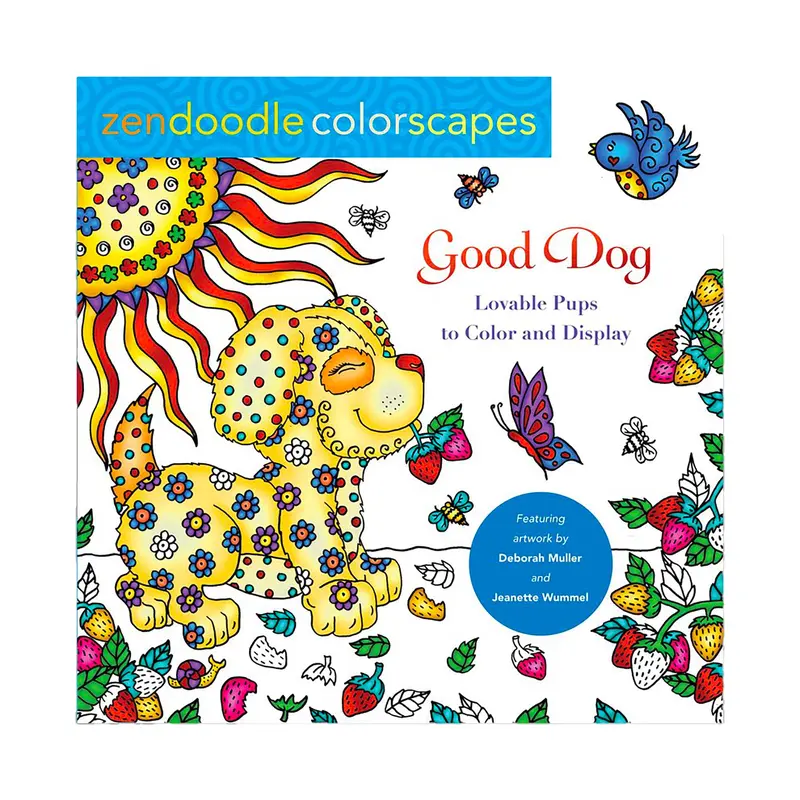 Zendoodle Colorscapes: Good Dog
