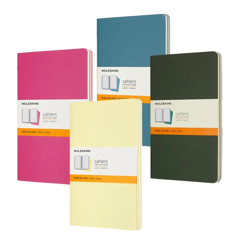3-Pack Journals - Ruled