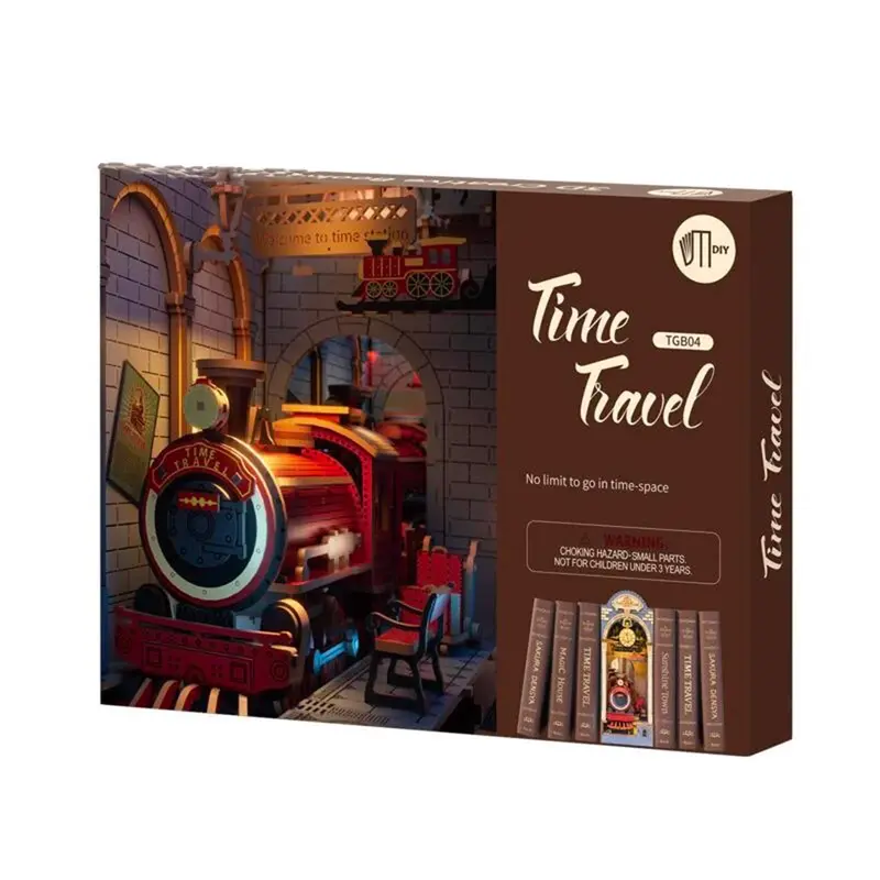 DIY Mini Book Nook - Time Travel